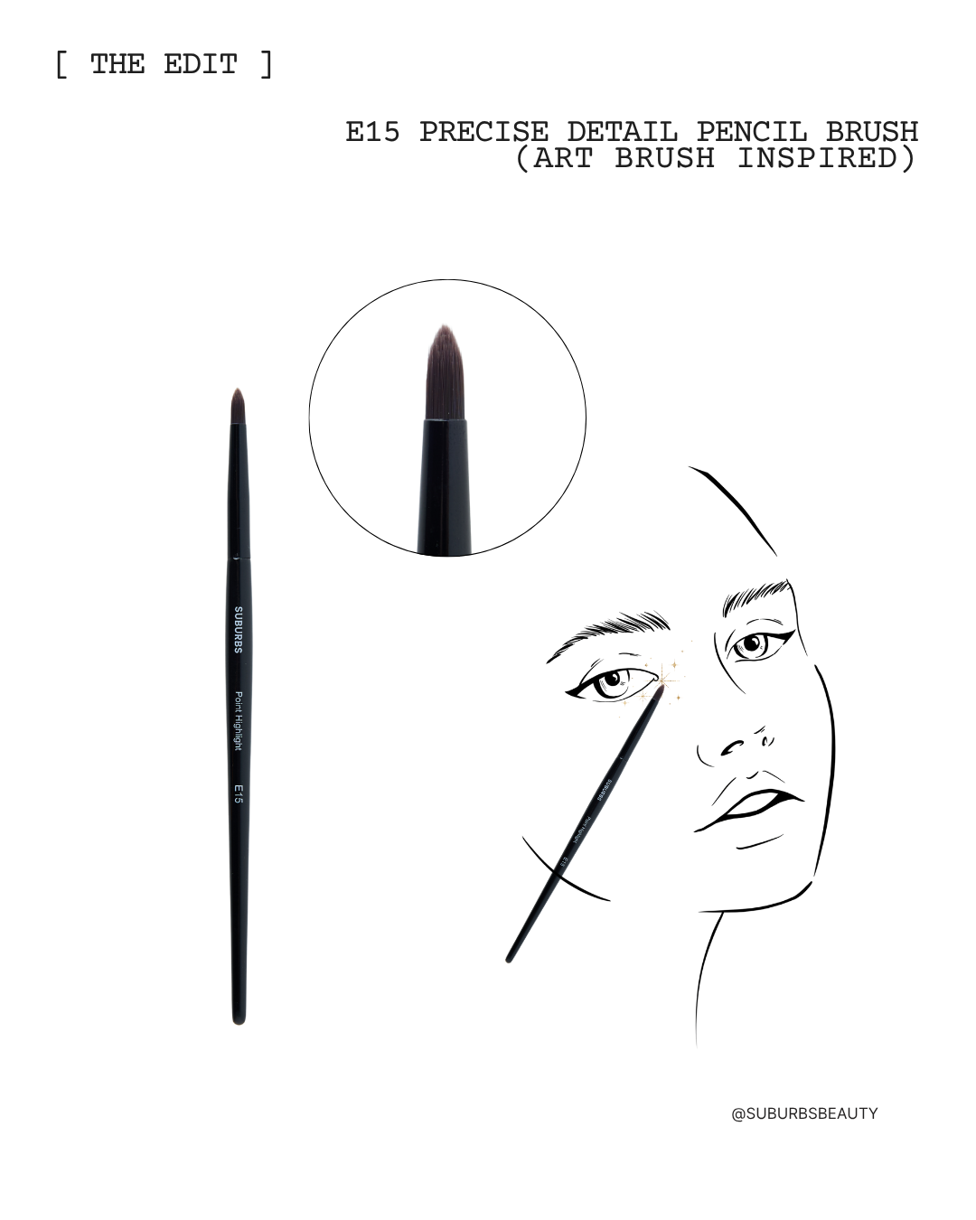 E15 Precise Detail Pencil Brush (Art Brush Inspired)