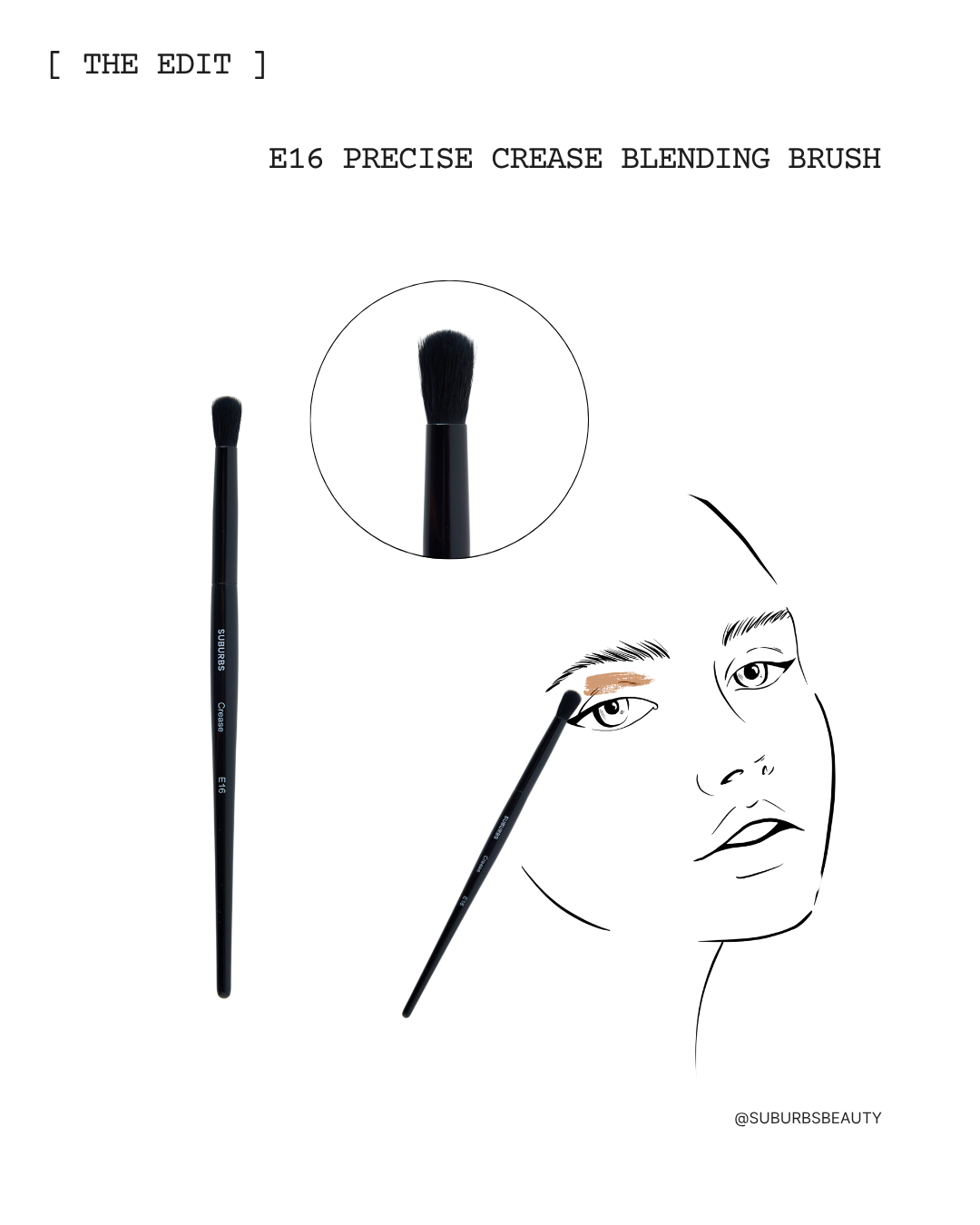 E16 Precise Crease Blending Brush