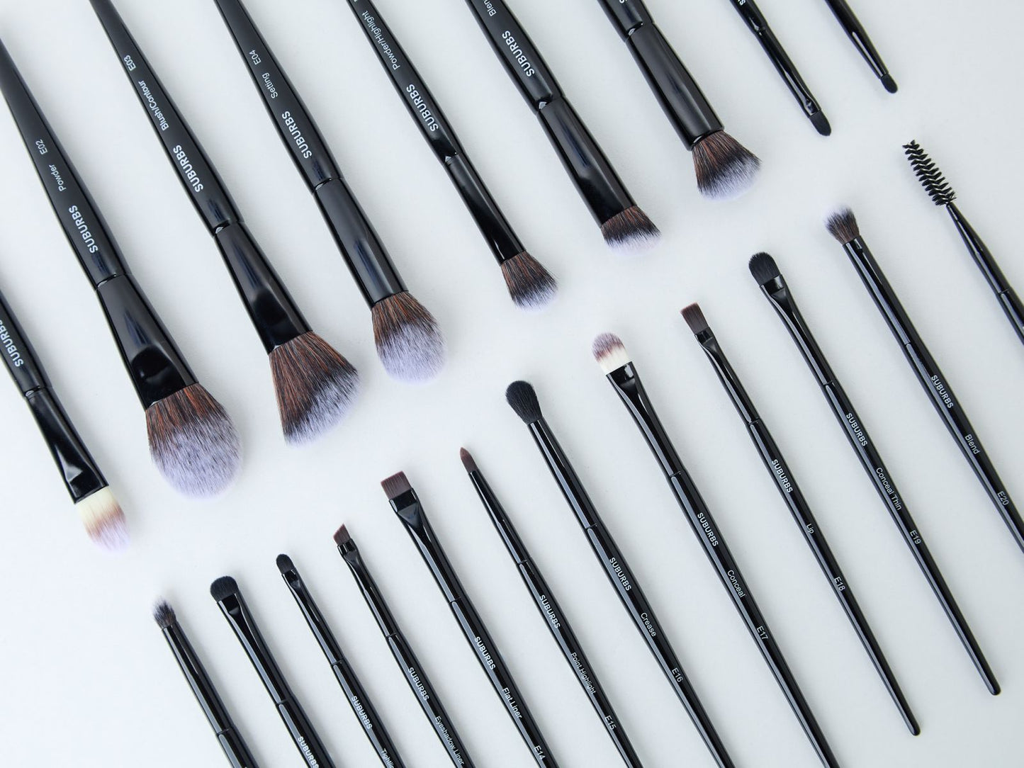 The Edit Makeup Brushes Full Set