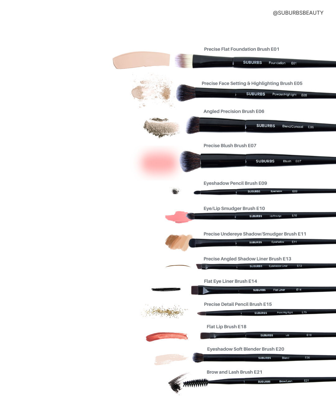 E09 Eyeshadow Pencil Brush