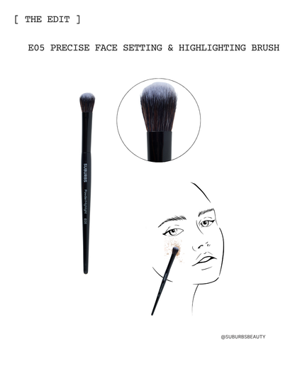 E05 Precise Face Setting & Highlighting Brush