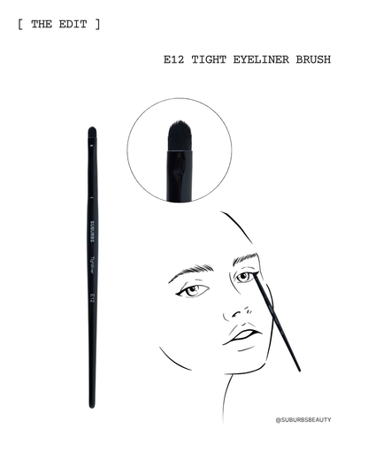 E12 Tight Eyeliner Brush
