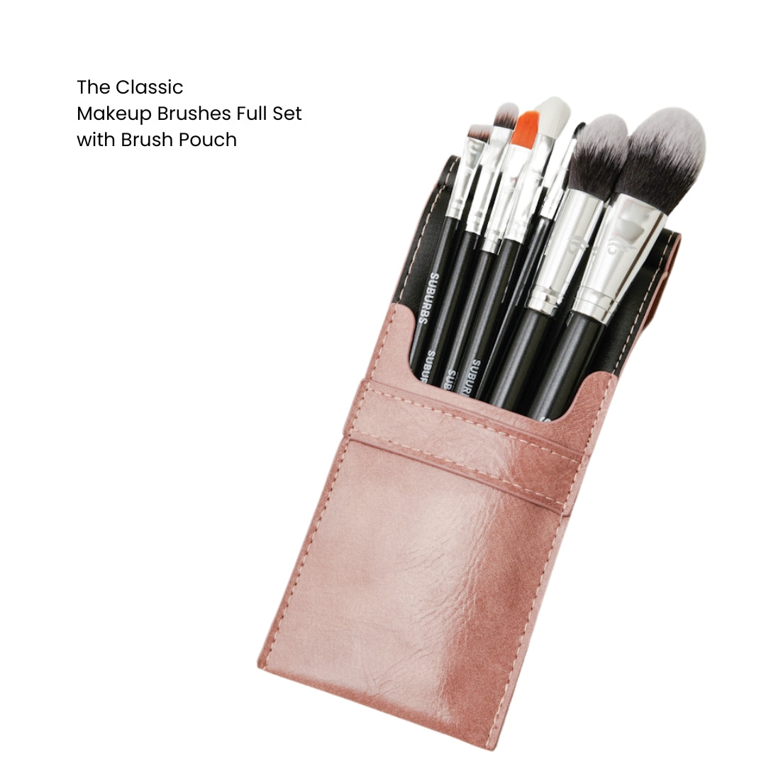 The Classic Makeup Brushes Full Set