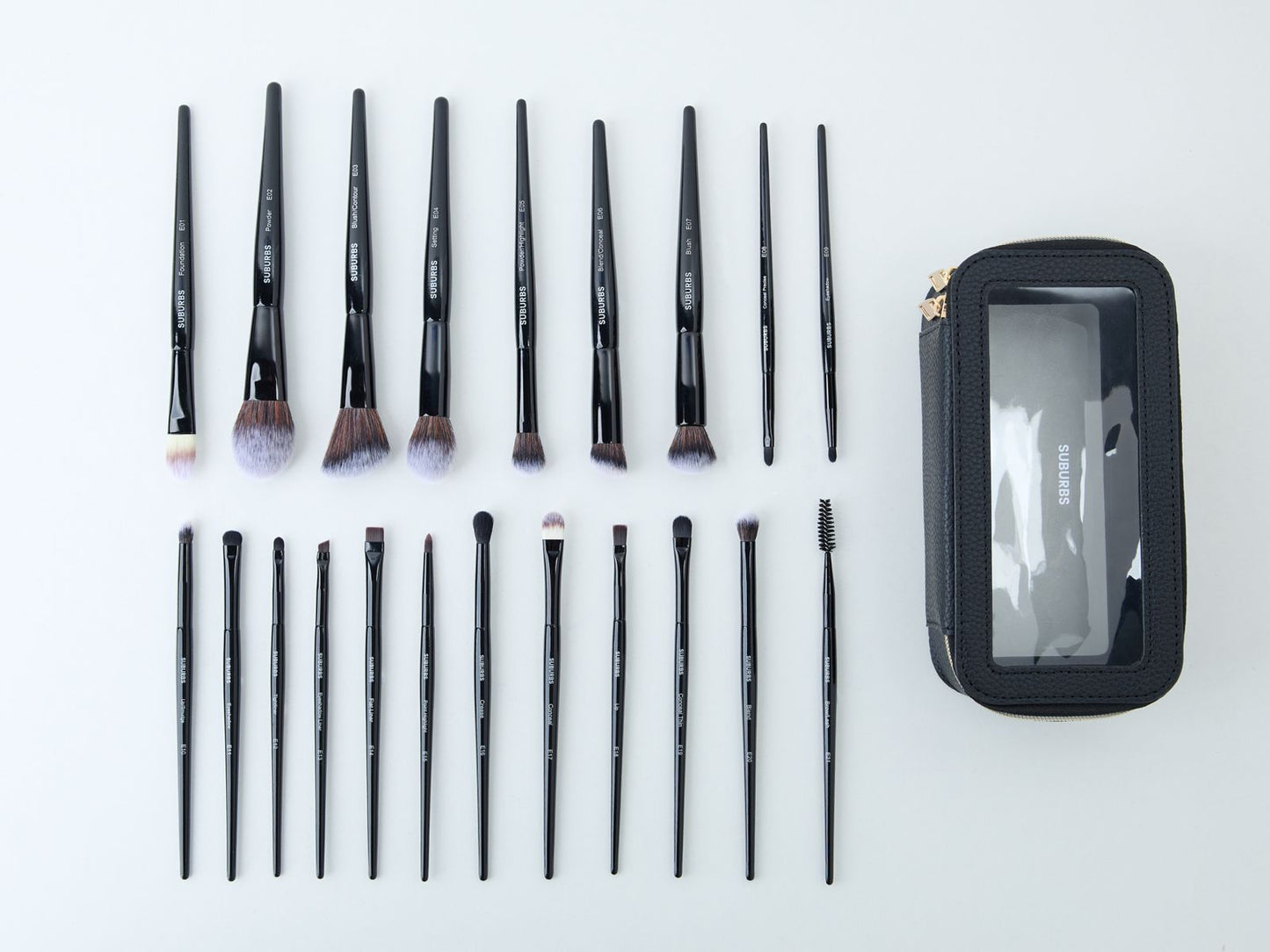 The Edit Makeup Brushes Full Set