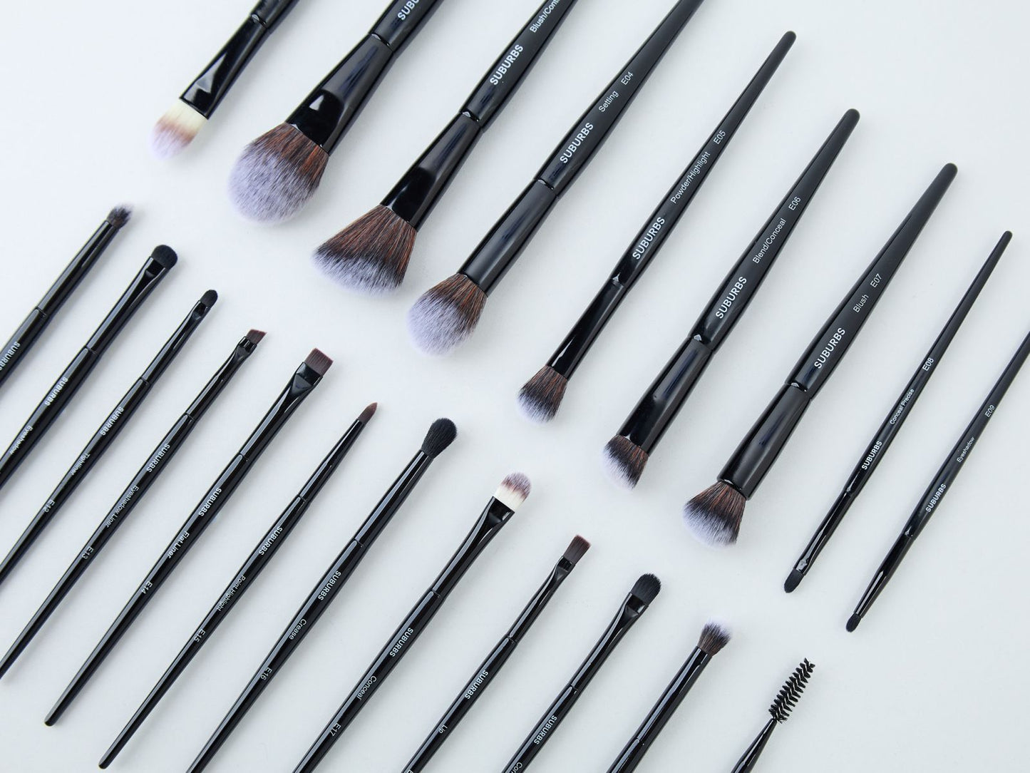 The Edit Makeup Brushes Full Set
