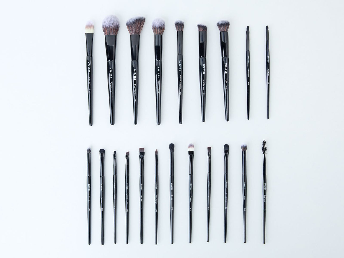 The Edit Makeup Brushes Full Set